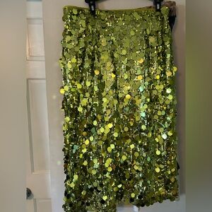 NWT BURU midi skirt, Sz L